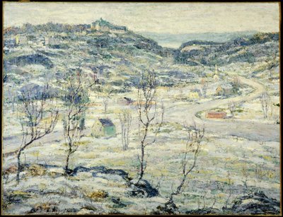Harlem Valley, talvi tekijältä Ernest Lawson