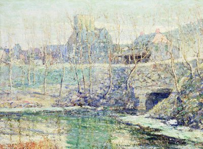 Sumuinen päivä maaliskuussa tekijältä Ernest Lawson