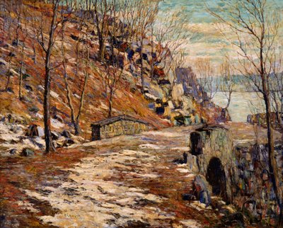Road Down the Palisades tekijältä Ernest Lawson