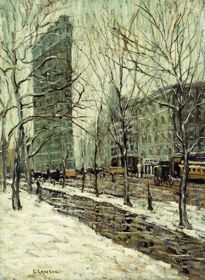 Flatiron-rakennus tekijältä Ernest Lawson