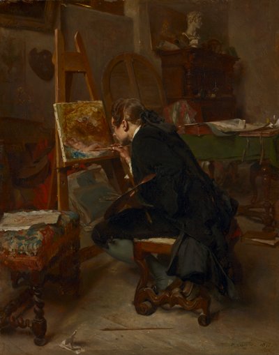 Maalari tekijältä Ernest Meissonier