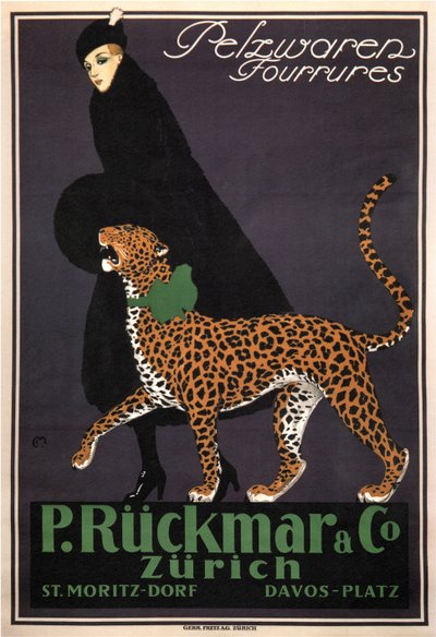 Turkistuotteet P. Rückmar & Co, c. 1910 tekijältä Ernest Montaut