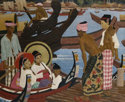 Joen ylitys, Burma tekijältä Ernest Procter
