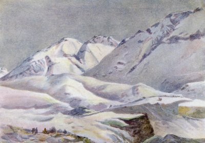 Sierra Navarro, alkaen Hotel Puente del Inca tekijältä Ernest William Christmas