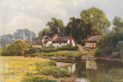 Kreivitär Weir (väri litho) tekijältä Ernest William Haslehust