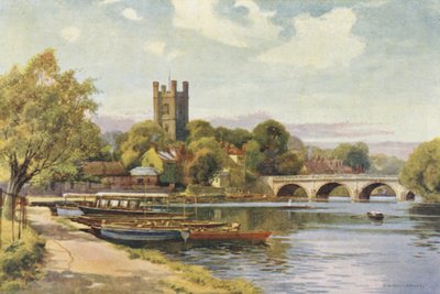 Henley (väri litho) tekijältä Ernest William Haslehust
