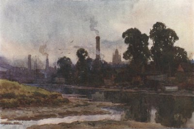 Newport Medinasta (väri litho) tekijältä Ernest William Haslehust