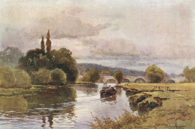 Wallingford (väri litho) tekijältä Ernest William Haslehust