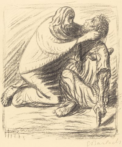 Autuaita ovat armolliset, julkaistu 1916. tekijältä Ernst Barlach