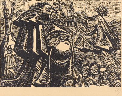 God Belly, 1921. tekijältä Ernst Barlach