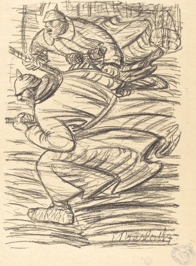 Hyökkäys tekijältä Ernst Barlach