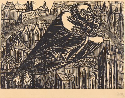 Katedraalit, 1920. tekijältä Ernst Barlach