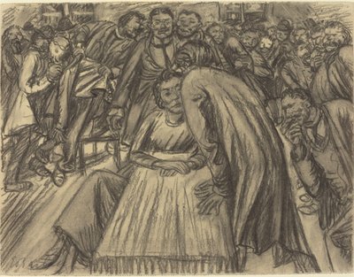 Pari joukossa, 1917. tekijältä Ernst Barlach