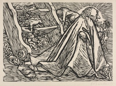 Jumalan muodonmuutokset: jumalallinen kerjäläinen tekijältä Ernst Barlach