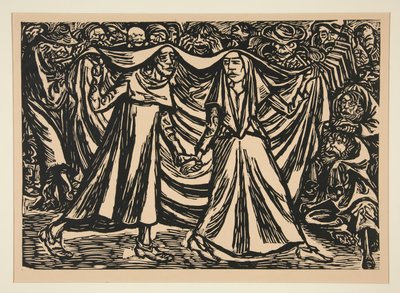 Totentanz II (Dance of Death II) tekijältä Ernst Barlach