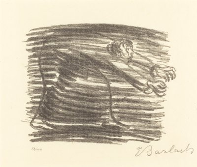 Kävele varjossa, 1922. tekijältä Ernst Barlach