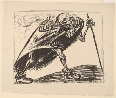 Vaeltava Kuolema tekijältä Ernst Barlach