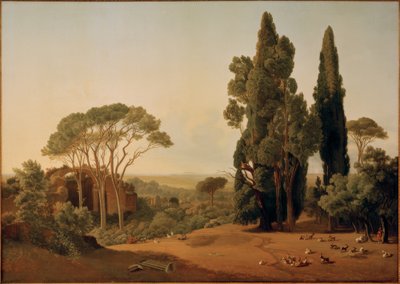 Villa Hadriana Tivolissa tekijältä Ernst Christian Frederik Petzholdt