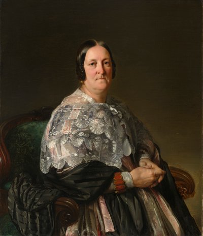 Muotokuva Maria Theresia Freiin von Jakominista tekijältä Ernst Christian Moser