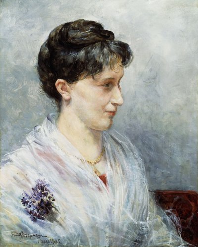 Marian muotokuva tekijältä Ernst Josephson