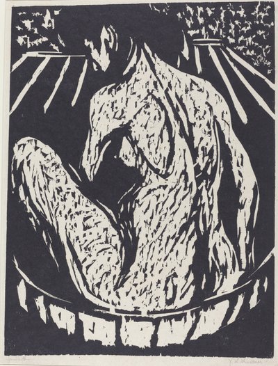 Nu femení, 1908. finlandès tekijältä Ernst Ludwig Kirchner