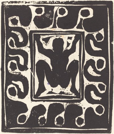 Alastontanssija, 1906. tekijältä Ernst Ludwig Kirchner