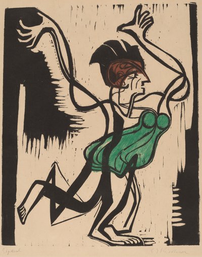 Palucca, 1930. tekijältä Ernst Ludwig Kirchner