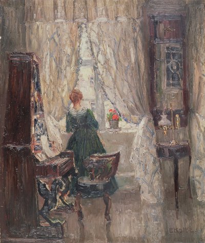 Salonissa, n. 1910 tekijältä Ernst Kolbe