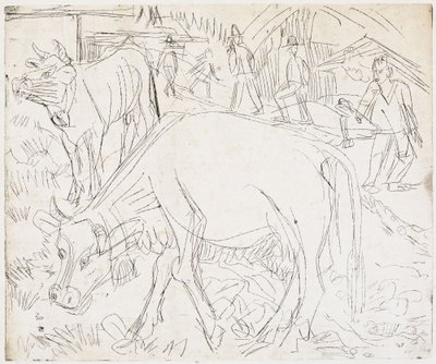 Alppimaisema tekijältä Ernst Ludwig Kirchner