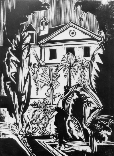 Botanischer Garten (Jena) tekijältä Ernst Ludwig Kirchner
