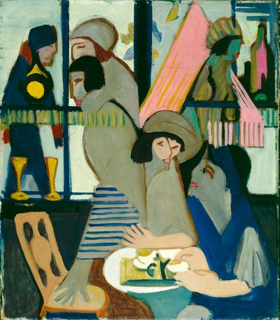 Cafe tekijältä Ernst Ludwig Kirchner