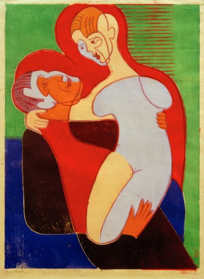 E.L.Kirchner, Rakastavaiset (Hembukset) tekijältä Ernst Ludwig Kirchner