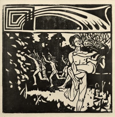 sieppaus tekijältä Ernst Ludwig Kirchner