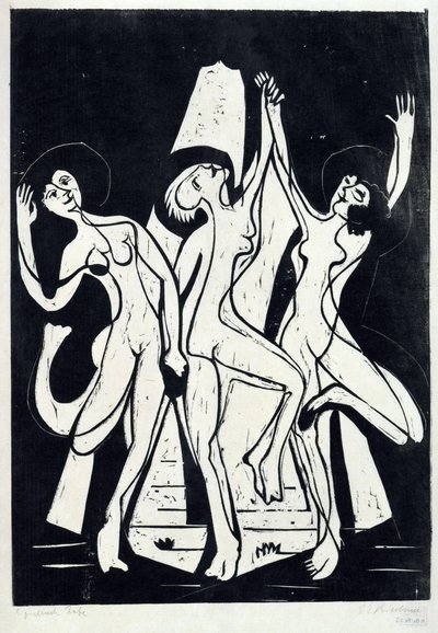 Värien tanssi tekijältä Ernst Ludwig Kirchner