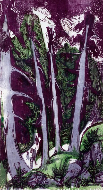 Kuuset tekijältä Ernst Ludwig Kirchner