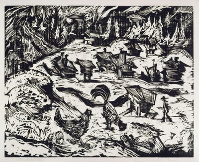 Frauenkirche tekijältä Ernst Ludwig Kirchner
