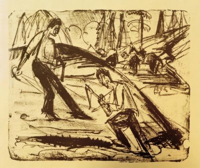 Kevättyöt tekijältä Ernst Ludwig Kirchner