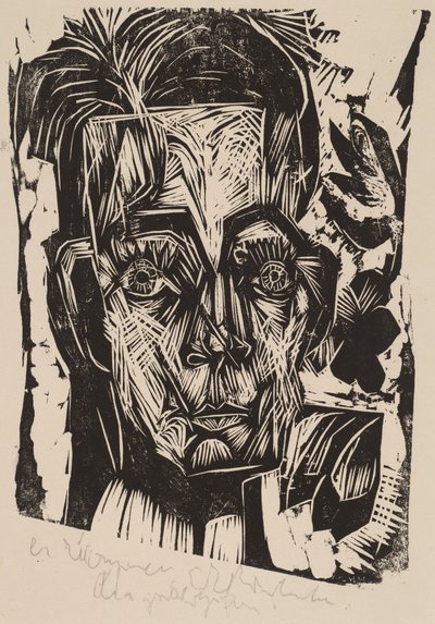 Tri Robert Binswangerin (opiskelija) johtaja tekijältä Ernst Ludwig Kirchner