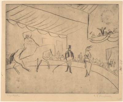 Hippodromi tekijältä Ernst Ludwig Kirchner