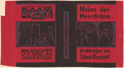 Jakob Bolsharat: Neben der Heyerstrasse (Jakob Bolsharat: lähellä pääkatua) tekijältä Ernst Ludwig Kirchner