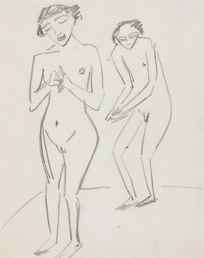 Mies ja nainen tekijältä Ernst Ludwig Kirchner