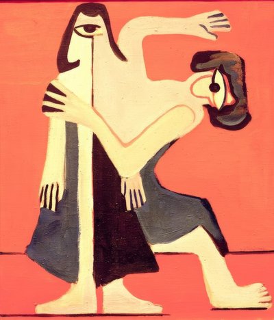 Maskentanz tekijältä Ernst Ludwig Kirchner