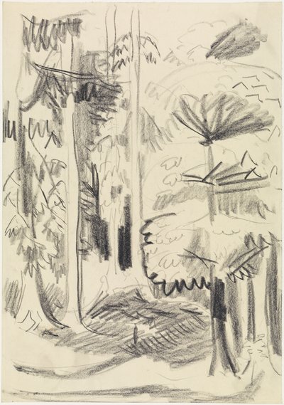 Sekametsä tekijältä Ernst Ludwig Kirchner