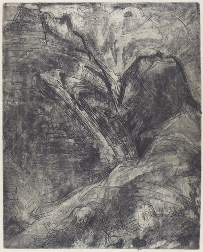Vuoret (Berge) tekijältä Ernst Ludwig Kirchner
