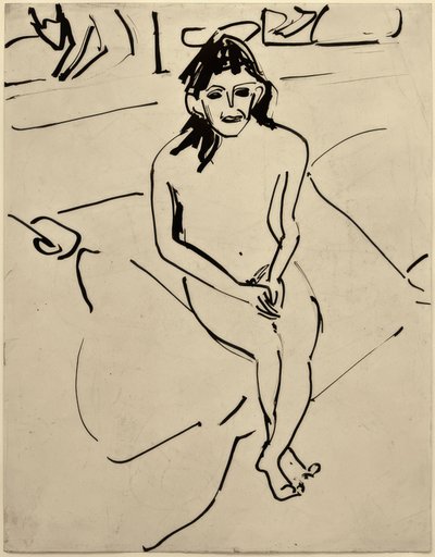 Nimetön (Marcella) tekijältä Ernst Ludwig Kirchner