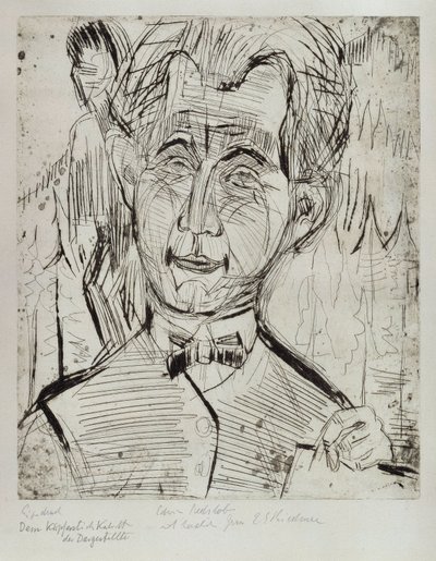 Tri Redslobin muotokuva tekijältä Ernst Ludwig Kirchner