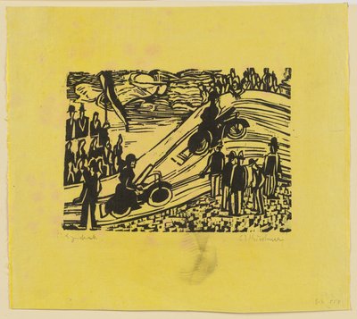 Pyöräkilpailu tekijältä Ernst Ludwig Kirchner