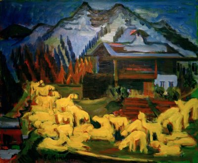 Lammaslauma tekijältä Ernst Ludwig Kirchner