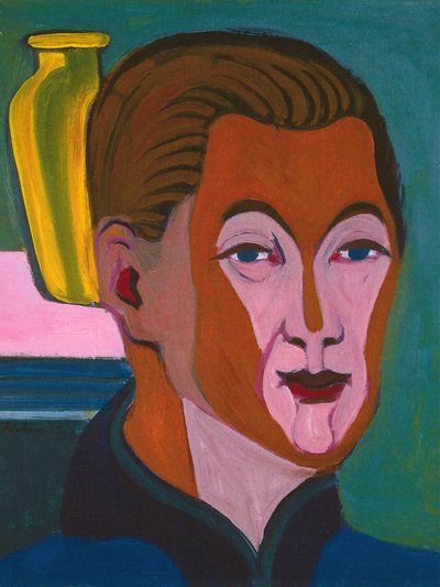 Omakuva, 1925. tekijältä Ernst Ludwig Kirchner