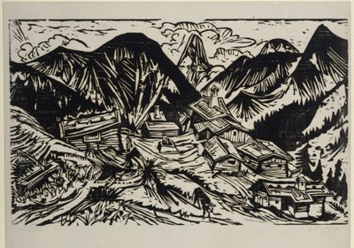 Stafelalp tekijältä Ernst Ludwig Kirchner